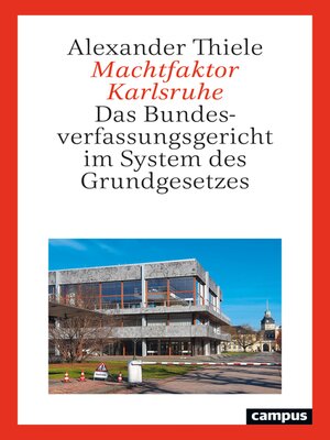 cover image of Machtfaktor Karlsruhe